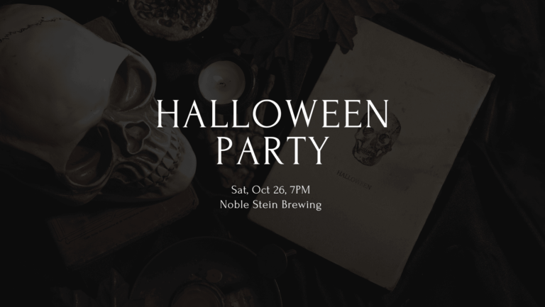 Halloween party at Noble Stein