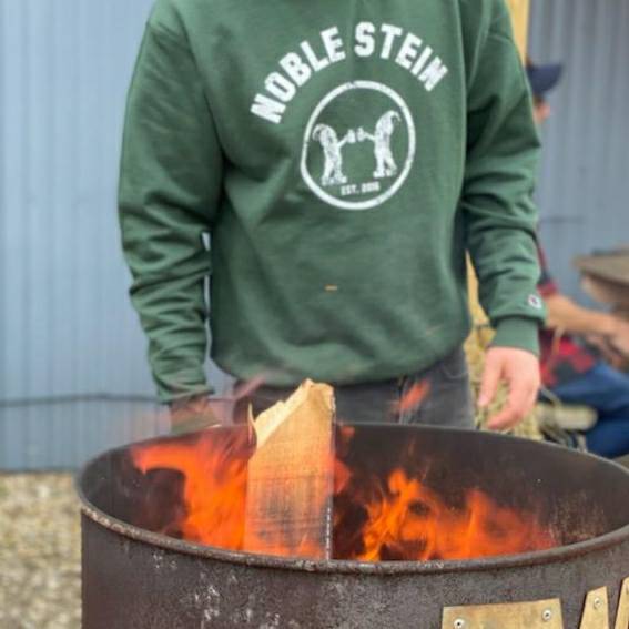 burn barrels at noble stein