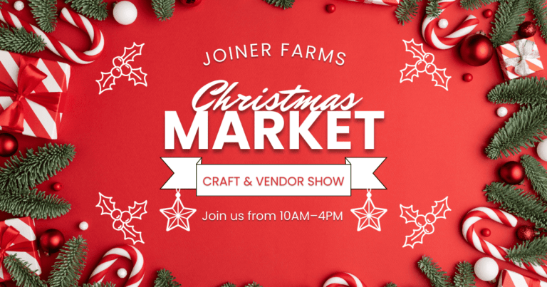 Christmas Market at Joiner Farms